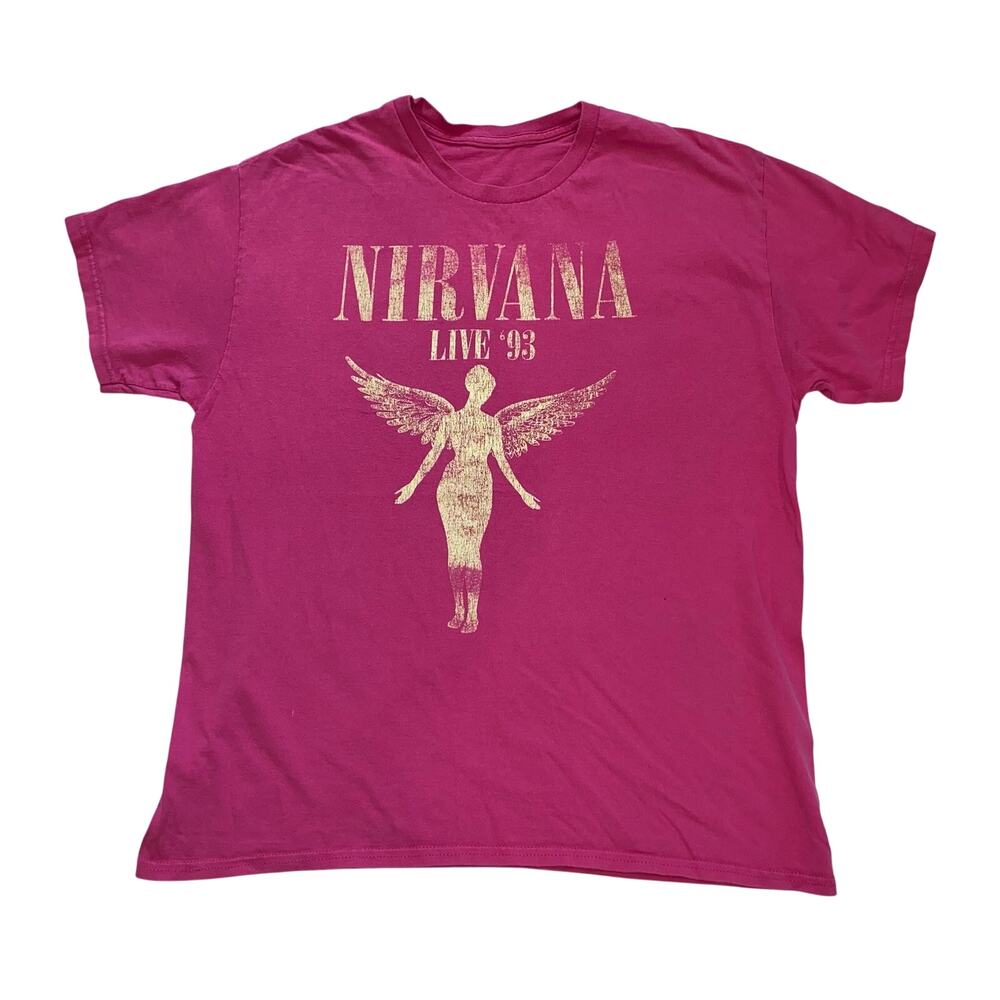VTG Nirvana 1993 Band Tee, No Tags, Size Large